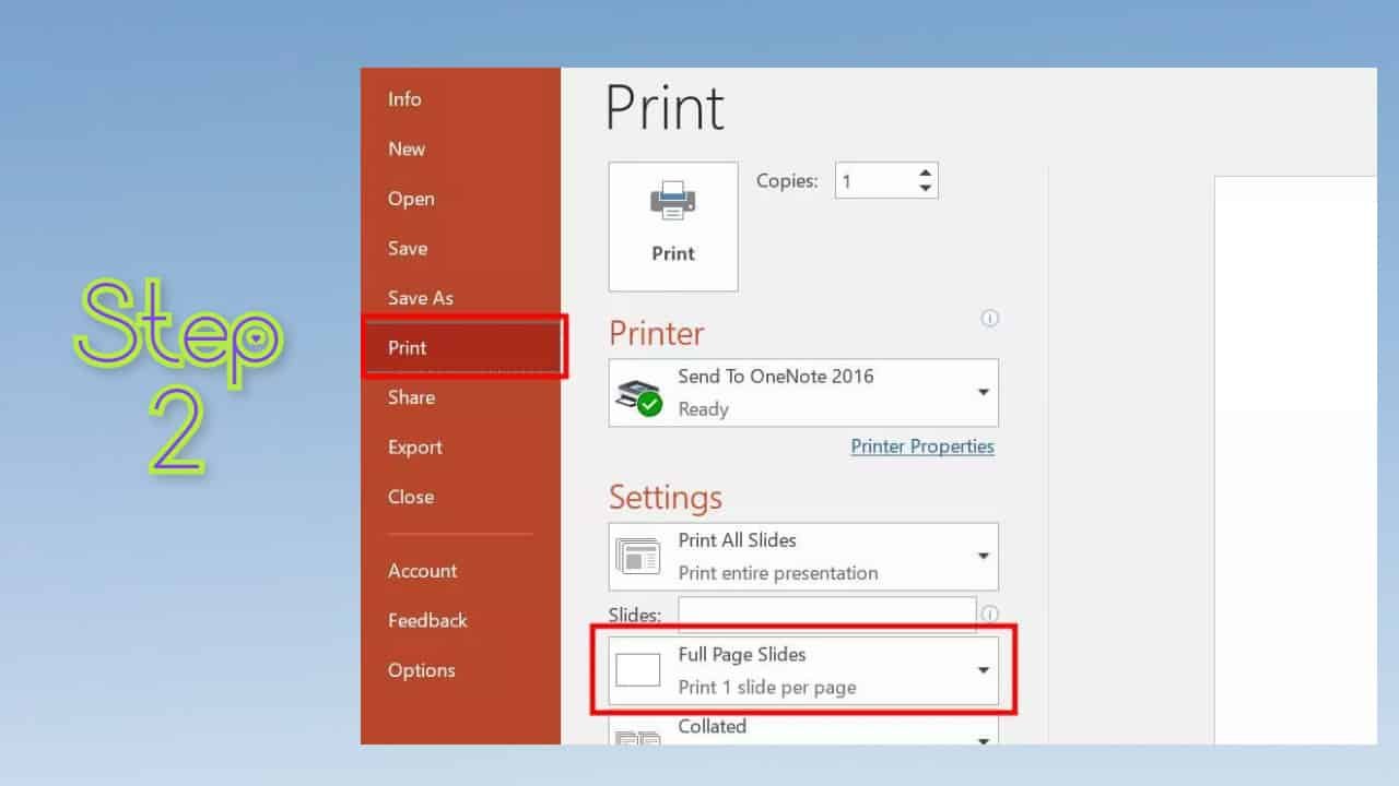 How to Print Multiple Slides on One Page ?? TRONZI