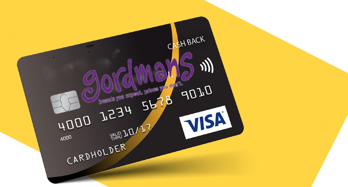 gordmans credit card